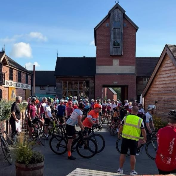 Steve Urbicki completing the Giro d'Joules Sportive with Nova Raiders Cycling Club